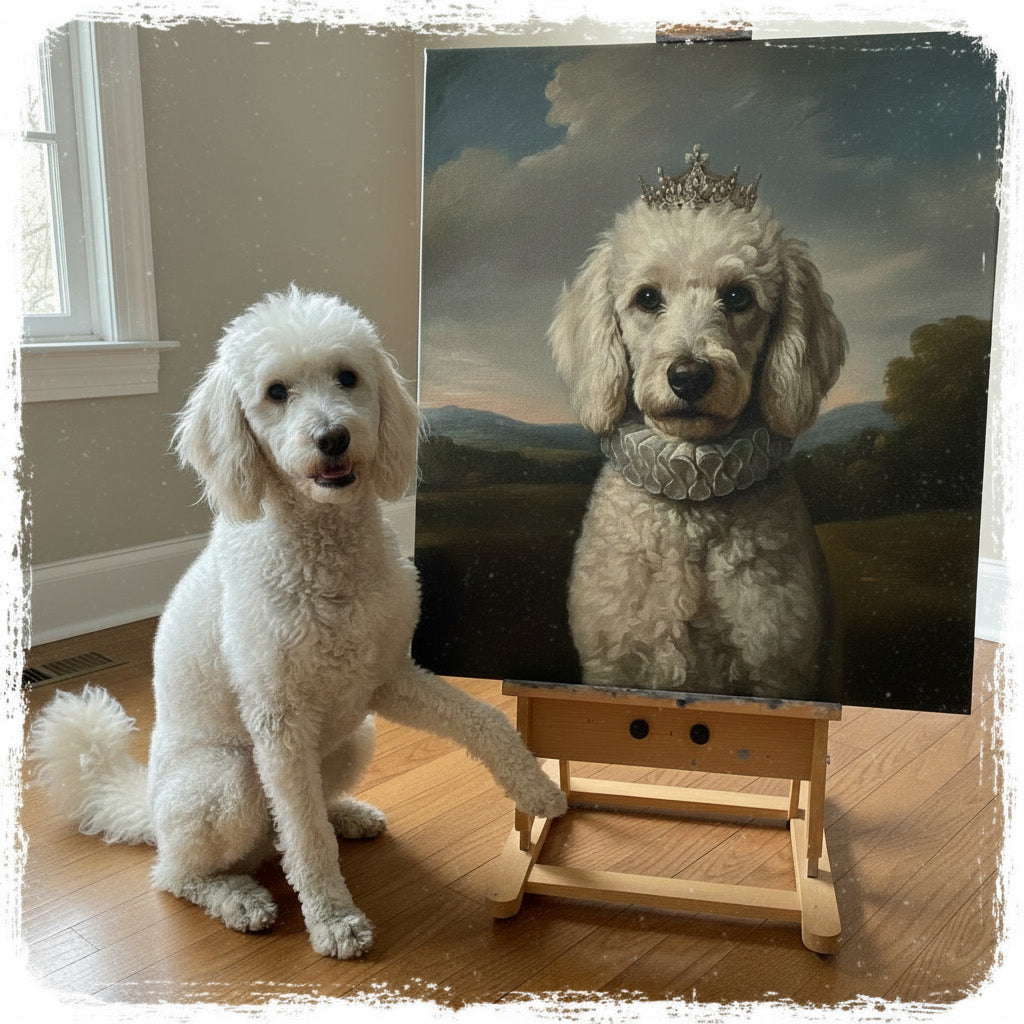 Custom Pet Portrait Canvas