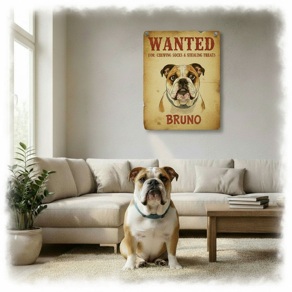 Custom Pet Portrait Canvas